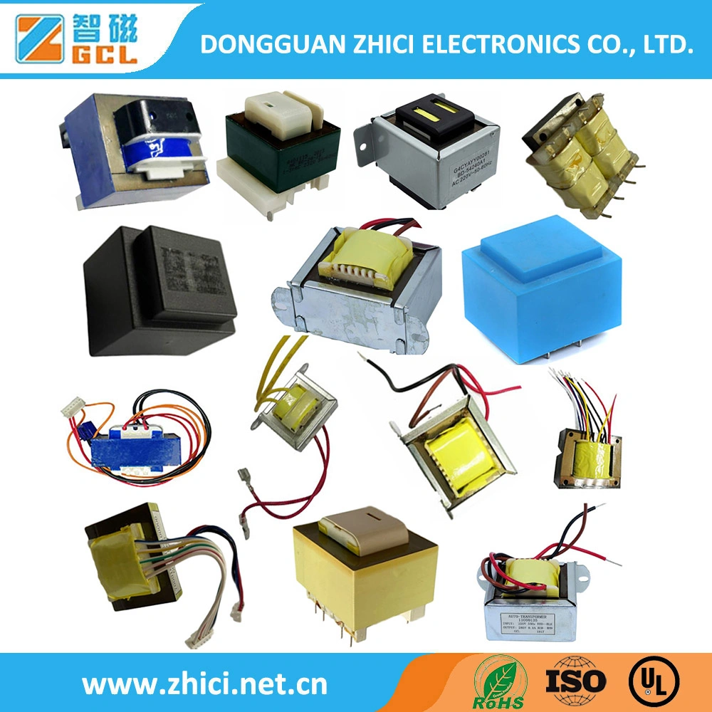 Customized UL Approved of Single Phase Low Frequency Furnace Ei Transformer for Halogen Lamp