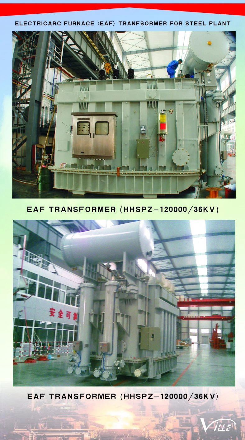 144mva 35kv Furnace Transformer for Metallurgical Electric Arc Furnace Transformer, 30mva Reactor Power Supply Steel Industrial Furnace