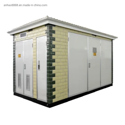 European Box-Type Transformer Substation E-House Ybm-12/0.4 Prefabricated Substation, Transformer Substation, Distribution Box, Power Distribution