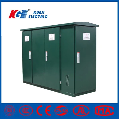 Pad Mounted (American type) Transformer 100 to 3000kVA Oil Immersed Prefabricated Substation